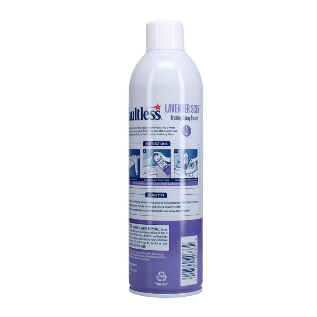 Niagara Lavender Ironing Spray Starch – Faultless Brands