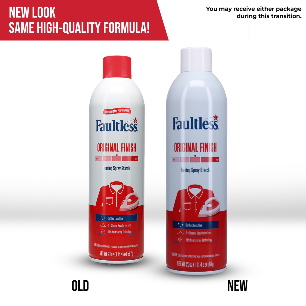 Product Review - New Faultless Spray Sizing 