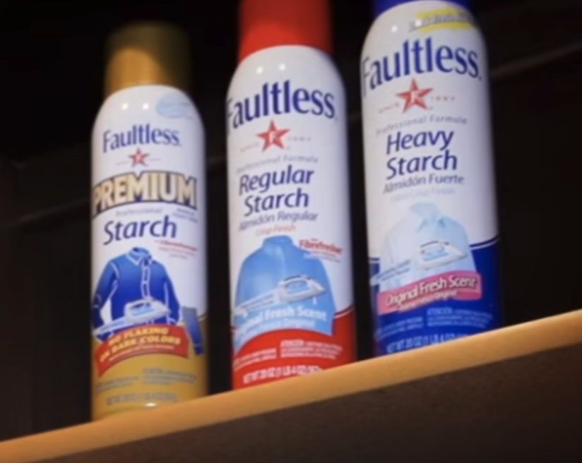 Faultless Ironing Spray  It's time to get out of your sweatpants