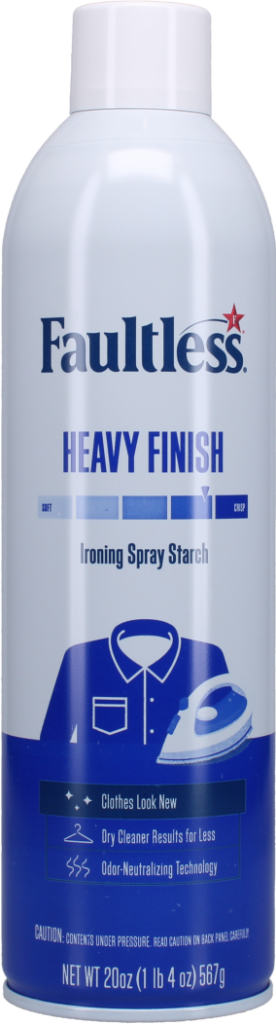 Faultless Heavy Finish Ironing Spray Starch - Fabric Care