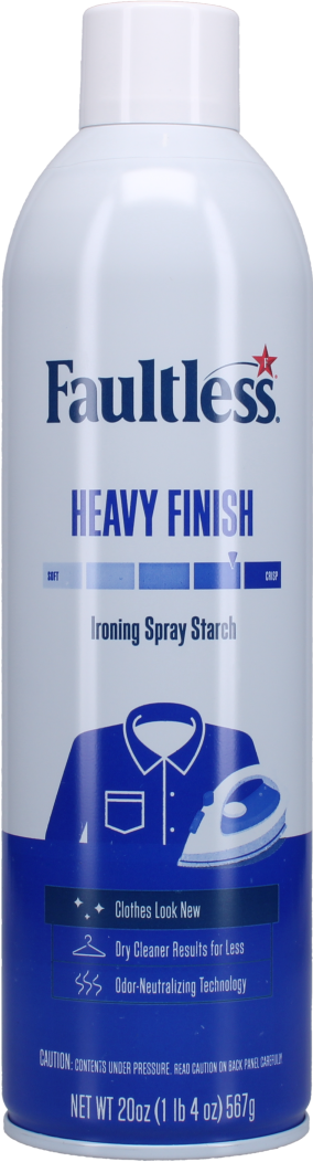 Faultless Niagara Premium Smooth Finish Ironing Spray Pro Grade 