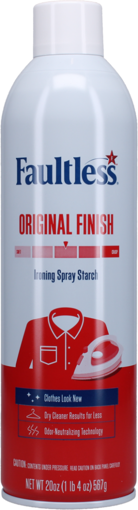 Faultless Premium Luxe Ironing Spray Starch – Faultless Brands