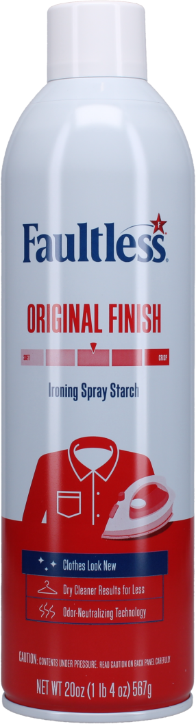 Faultless Original Finish Ironing Spray Starch - Fabric Care